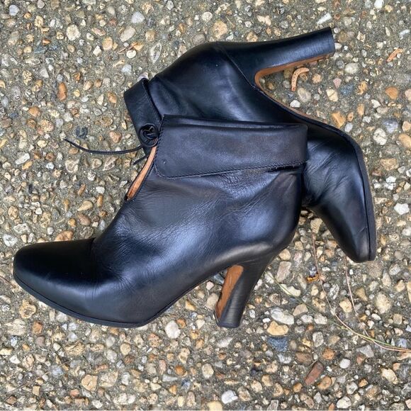 Vintage unusual ADRY made in ITALY ankle boots size 7 punk goth witchy fashion - Picture 3 of 7